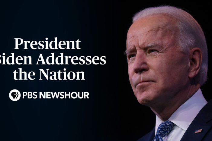 President Biden addresses the nation about COVID-19 relief