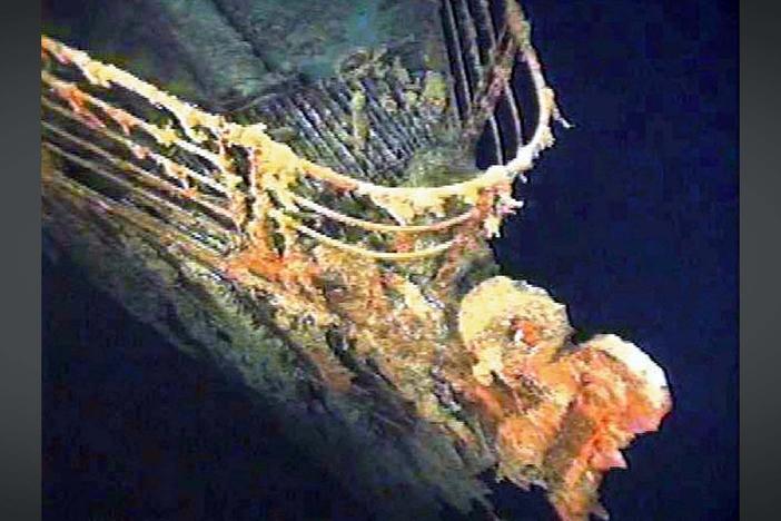 Submersible visiting Titanic wreckage with five people onboard reported missing