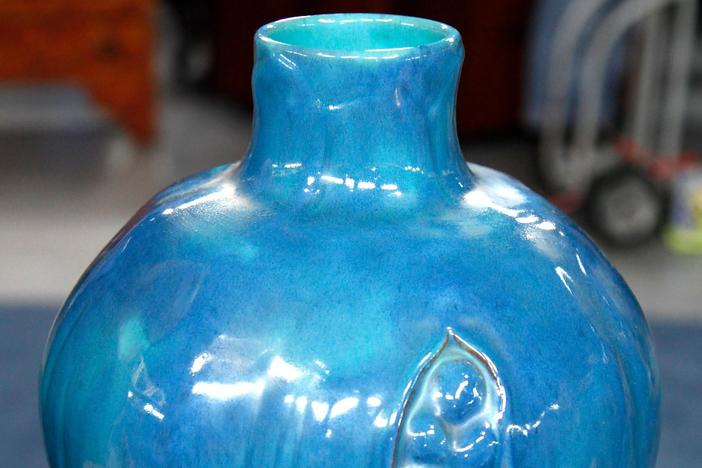 Appraisal: California Faience Vase, ca. 1925, from Seattle Hour 2.