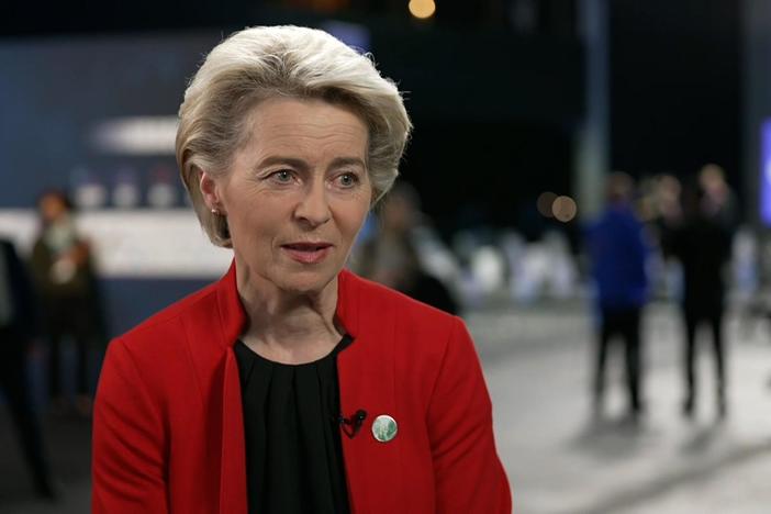 Ursula von der Leyen joins the show.