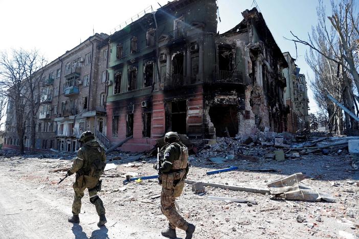 Residents outside Kyiv process the horrors of Russian occupation