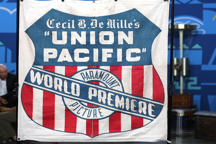 Appraisal: 1939 "Union Pacific" Premiere Banner from Green Bay, Hour 2.