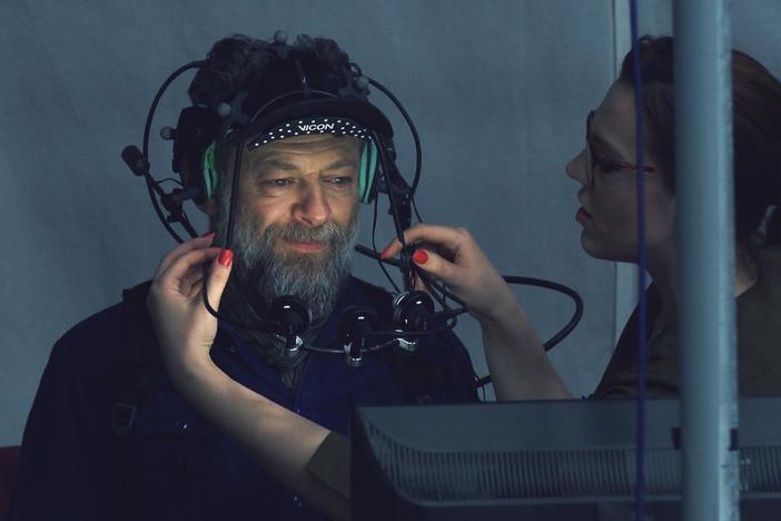 Hollywood master of motion-capture, Andy Serkis brings Ned the Neanderthal back to life.
