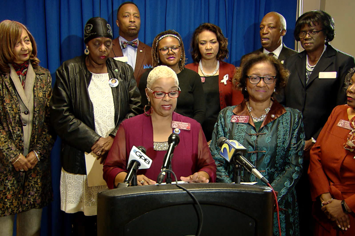 GA Legislative Black Caucus Pre-Sine Die Press Conference