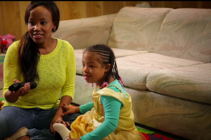 A mother describes how PBS Kids helps her daughter
