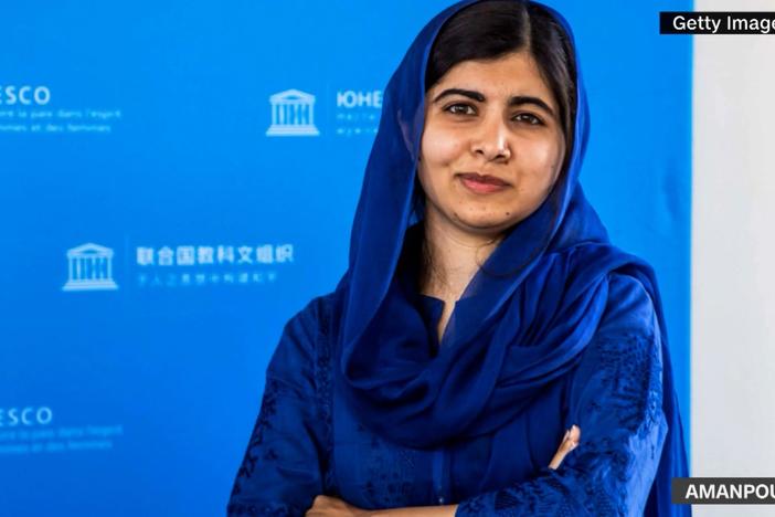 Malala Yousafzai discusses the situation in Afghanistan.