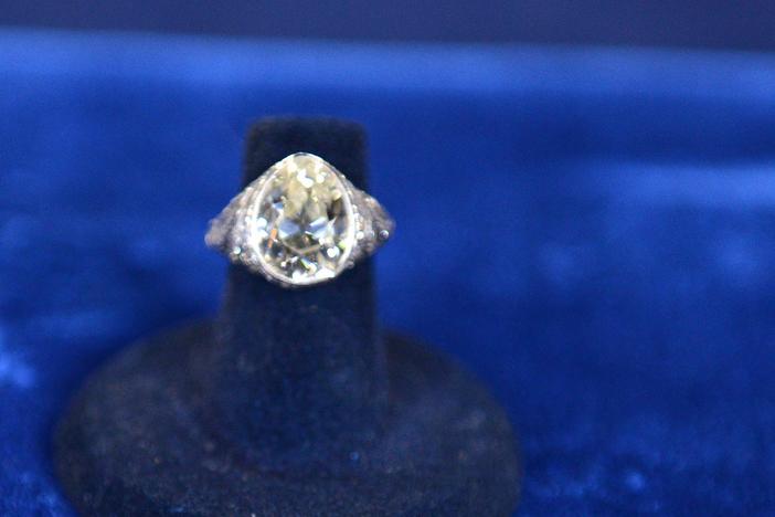 Appraisal: Diamond Engagement Ring, ca. 1920, from Little Rock Hr 2.