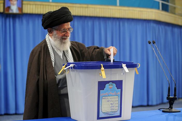 Millions of Iranians cast their votes Friday afternoon for the country’s new Parliament