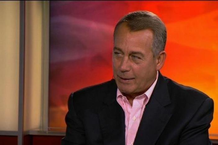 John Boehner on the GOP Platform, Congressional Productivity and Romney's Speech