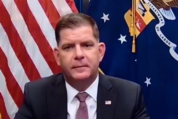 Sec. Marty Walsh discusses Build Back Better and more.