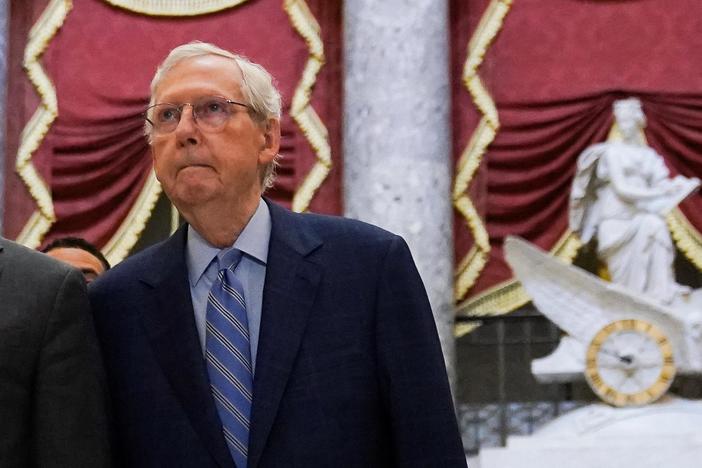 News Wrap: McConnell cleared to continue working a day after news conference freeze up