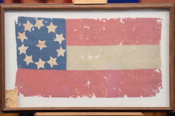 Appraisal: Confederate First National Flag, from Austin, Hour 3.
