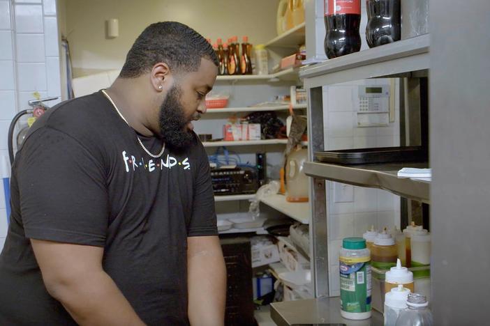 Rashad Bailey is a Black business owner in a majority white Chicago neighborhood.