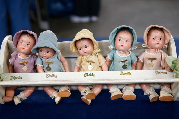 Dionne Quintuplet Dolls, ca. 1935 from ROADSHOW's Special: Forever Young