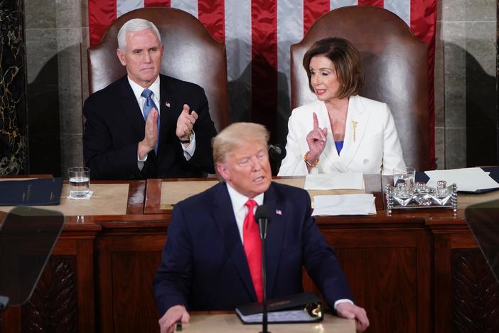 After impeachment acquittal, Trump's bitter feud with Pelosi continues