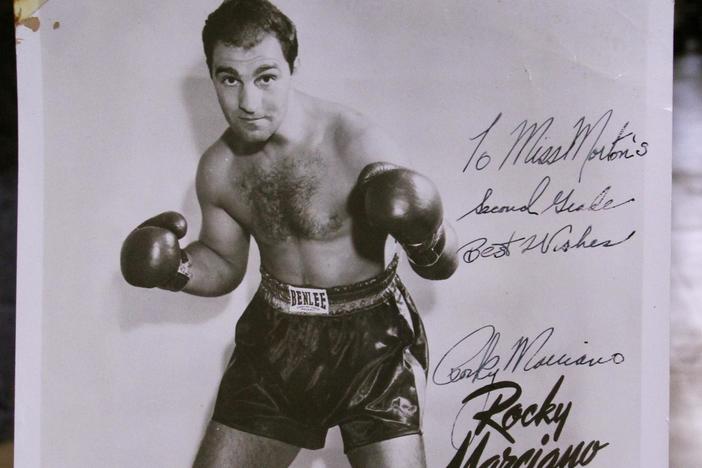 Leila Dunbar appraises Rocky Marciano photos & letters in Charleston! Online only.