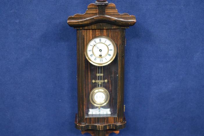 Appraisal: Miniature Vienna Regulator Clock, ca. 1900, from Charleston, Hour 1.