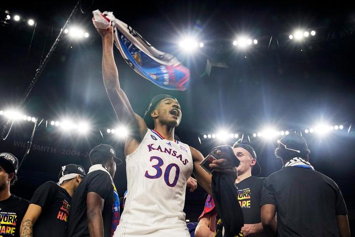 Kansas erases historic deficit to take the men's national basketball title