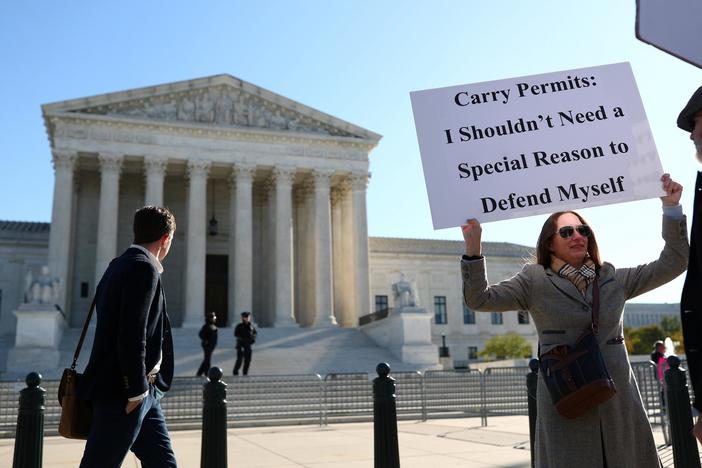 Supreme Court mulls limits of Second Amendment in New York gun law case