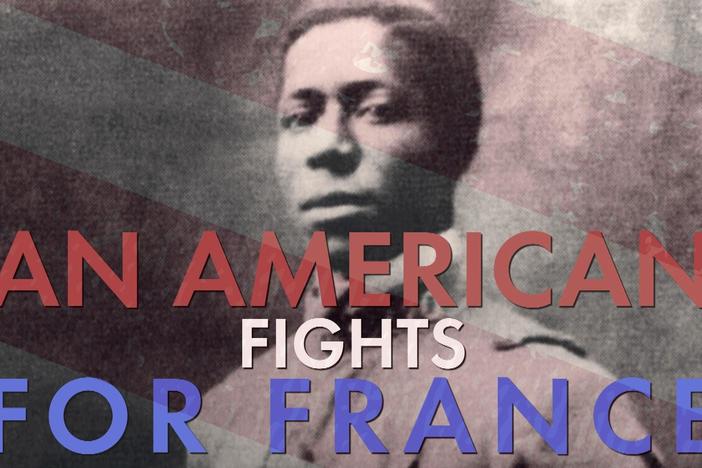 An American who escaped the racism of Georgia, and fought on the battlefields of France.
