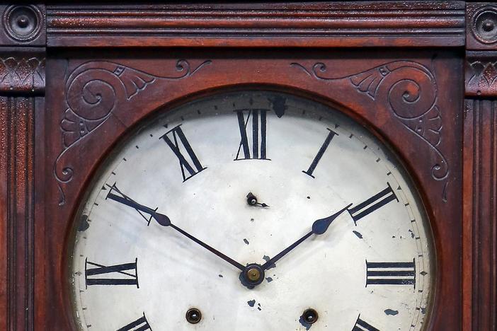 Appraisal: Seth Thomas Wall Clock, ca. 1890, from Detroit Hour 2.