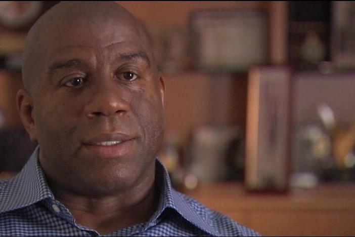Magic Johnson says his main concern was "How am I going to live for a long time?"