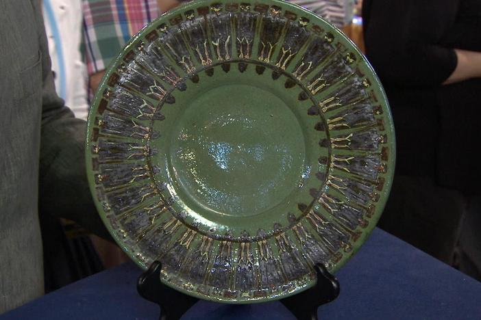 Appraisal: Anton Lang Rookwood Plate, ca. 1920, from Junk in the Trunk 5, Hour 2.
