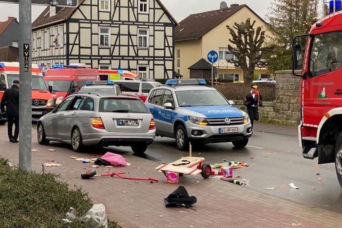 News Wrap: In Germany, man drives car into crowd of revelers, injuring dozens