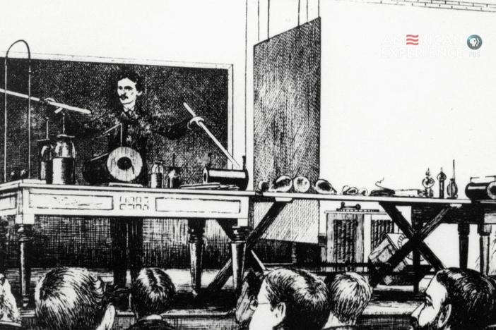 Nikola Tesla develops wireless electricity he called "cold light". Premieres 10/18 on PBS.