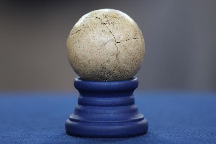 Appraisal: Feather Golf Ball, ca. 1840, in New Orleans Hour 2.