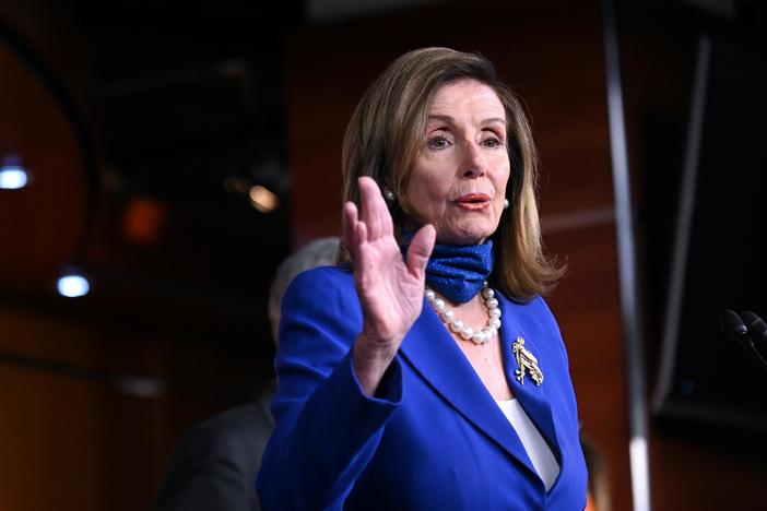 Pelosi on 1st virtual convention, protecting USPS and Russian election interference