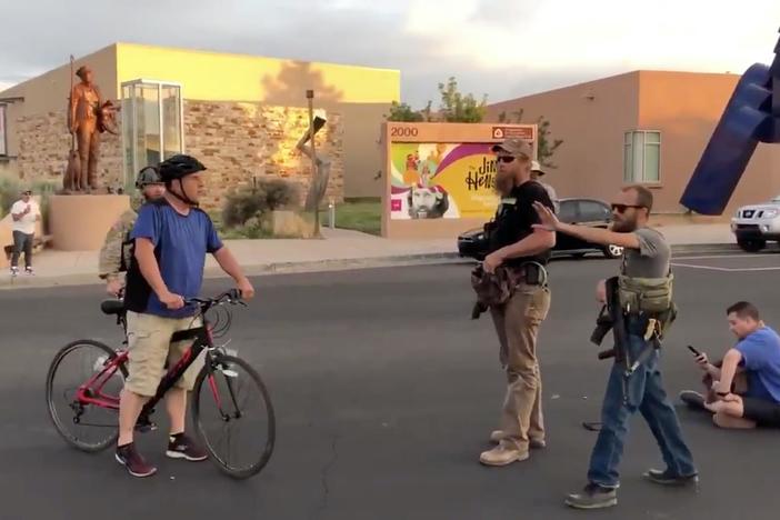 News Wrap: Man arrested after Albuquerque protest shooting