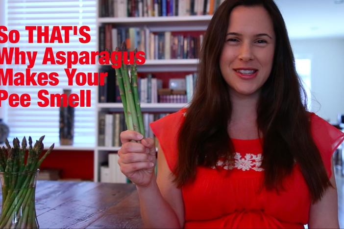 Smelly asparagus pee — what's up with that? All the dirty details are finally revealed.