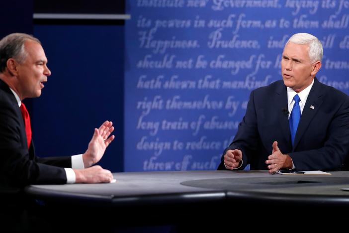 Mike Pence and Tim Kaine dug into the issues at the 2016 vice presidential debate.