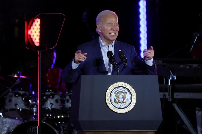 Biden concentrates on Black voters as polls show some support slipping to Trump