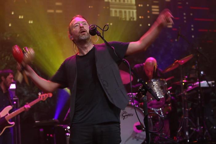 Go behind the scenes with Radiohead at Austin City Limits