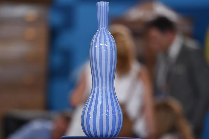 Appraisal: Fulvio Bianconi Venini Art Glass Vase, ca. 1951, from Palm Springs Hour 3.