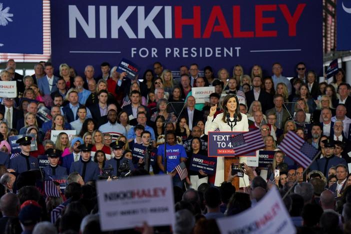 Haley joins race challenging Trump for GOP nomination as Biden focuses on economic message
