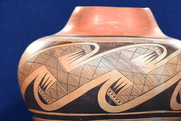Appraisal: Hopi Pot attributed to Nampeyo, ca. 1900, from Little Rock Hr 1.