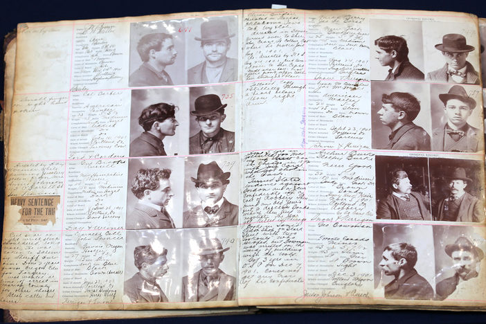 Appraisal: 1902-1903 Portland Mugshot Album from Portland, Hour 1.