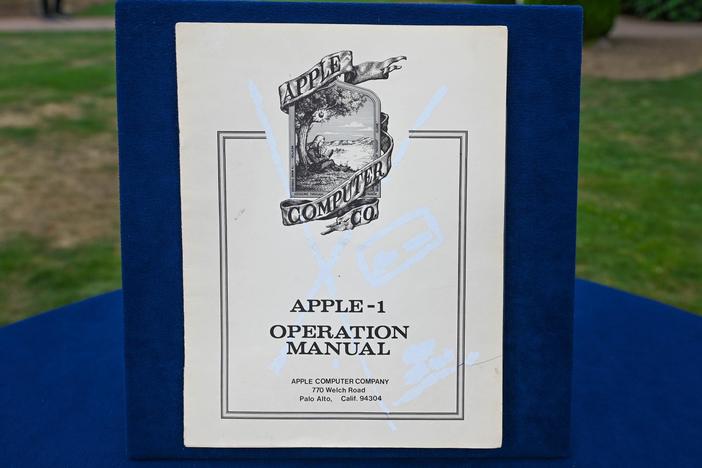 Appraisal: 1976 Apple-I Operation Manual Mock-up for Apple-II
