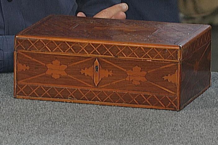 Appraisal: Samuel Mudd Marquetry Box, from Vintage Denver.