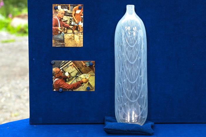 Appraisal: 1986 Lino Tagliapietra Glass Vase