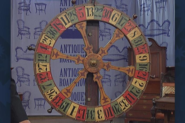 Appraisal: Will & Finck Gambling Wheel, from Vintage Tulsa.