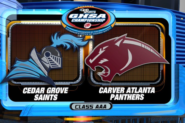 2021 GHSA 3A Football Championship: Cedar Grove Saints vs. Carver Atlanta Panthers