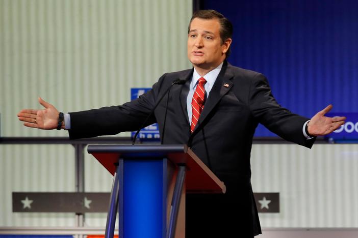 Sen Ted Cruz faced attacks on his past support of immigration reform.