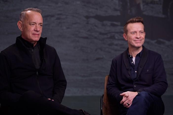 Tom Hanks and Christopher Riley discuss their immersive documentary "The Moonwalkers."