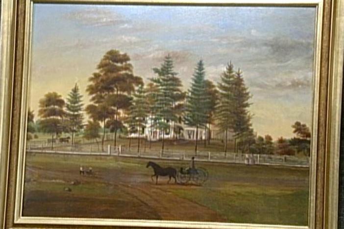 Appraisal: 1862 American School Painting, from Vintage Rochester.