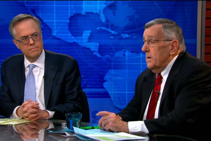 Columnists Mark Shields and Michael Gerson analyze the week's political stories.