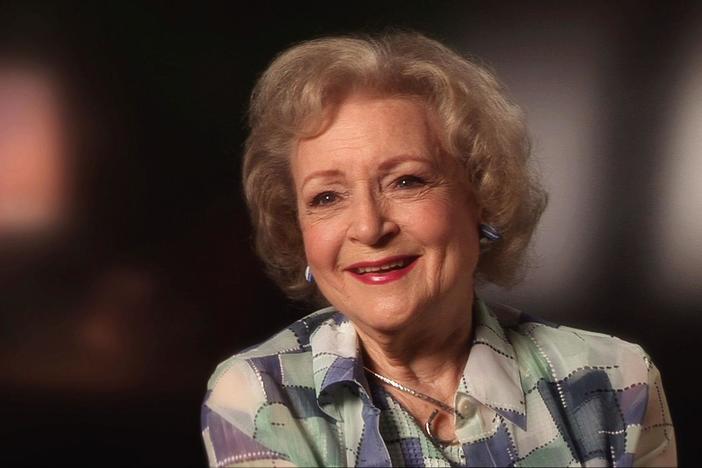Actress Betty White remembers the early days of television.